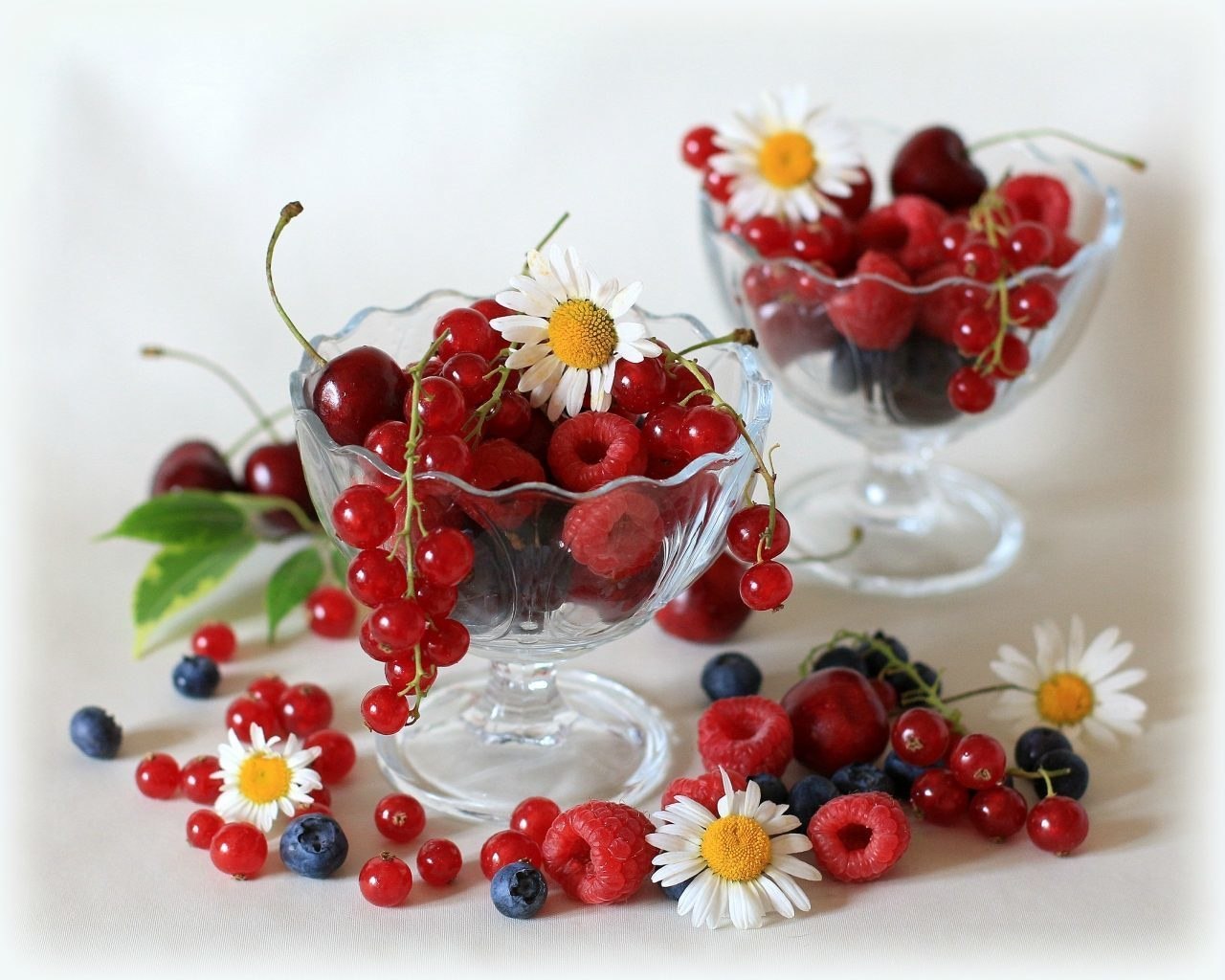 Доброе утро с ягодами и пожеланиями