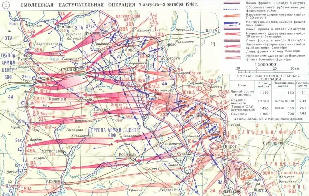 Операция суворов карта