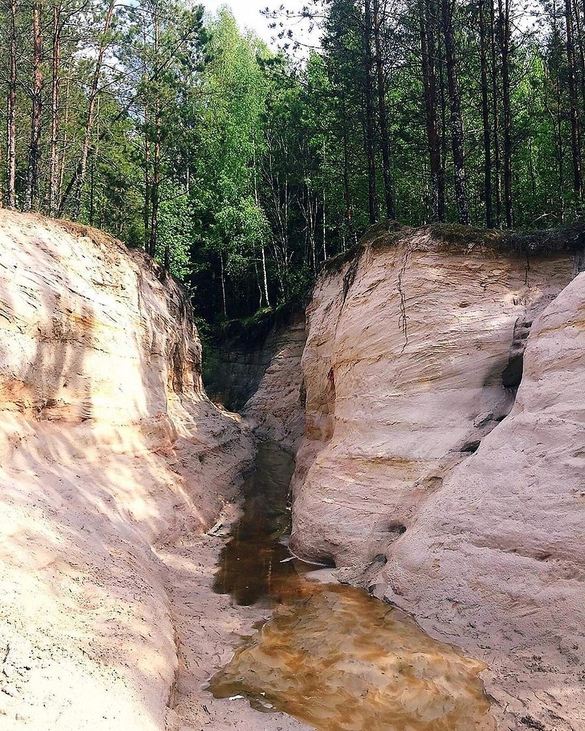 Лужский каньон фото