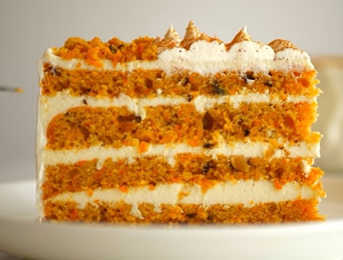 Морковный торт с сметанным кремом рецепт с фото