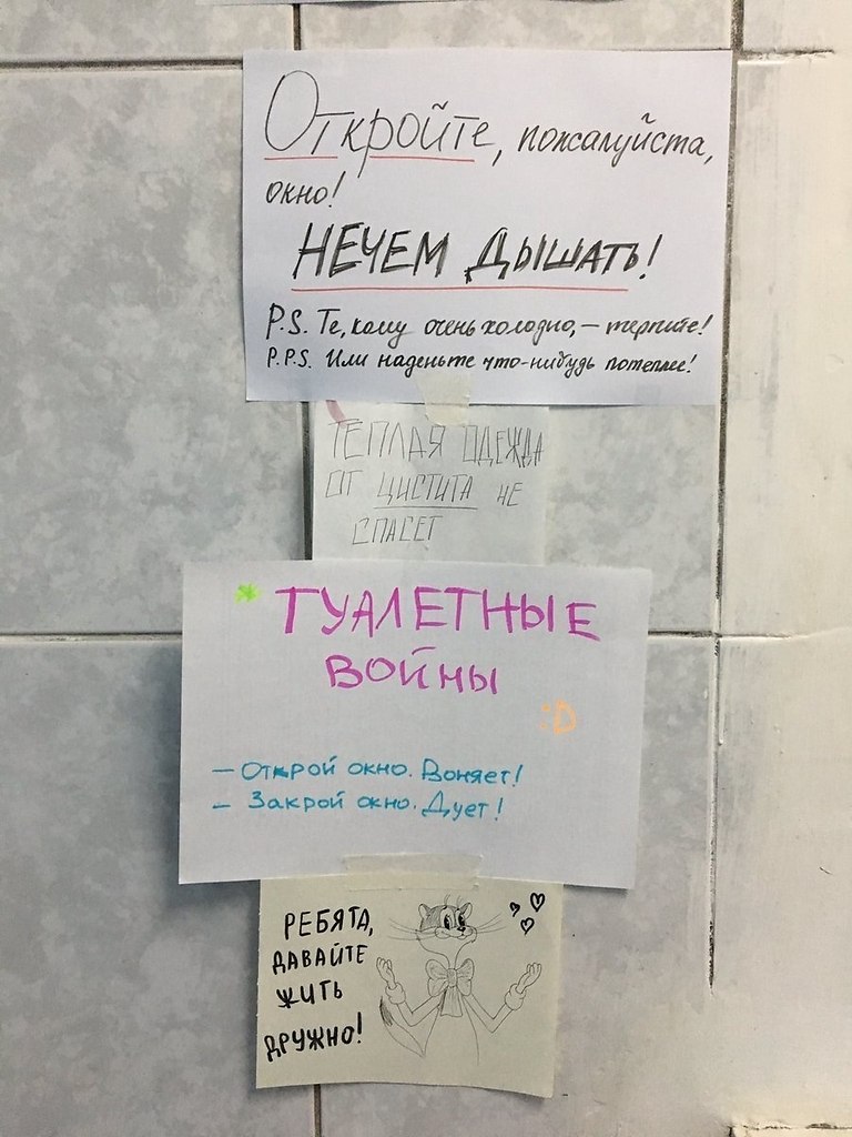 Туалет каждый день