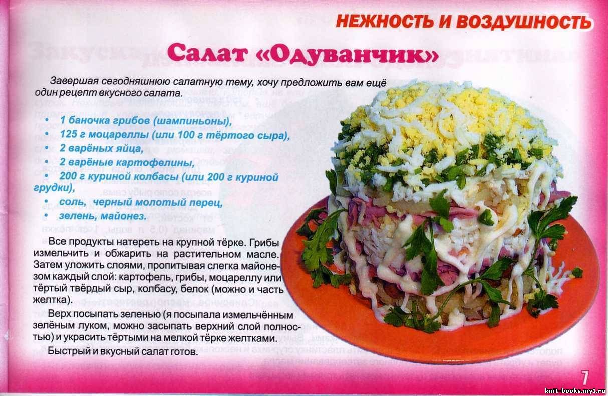 Рецепты салатов простые и вкусные для похудения