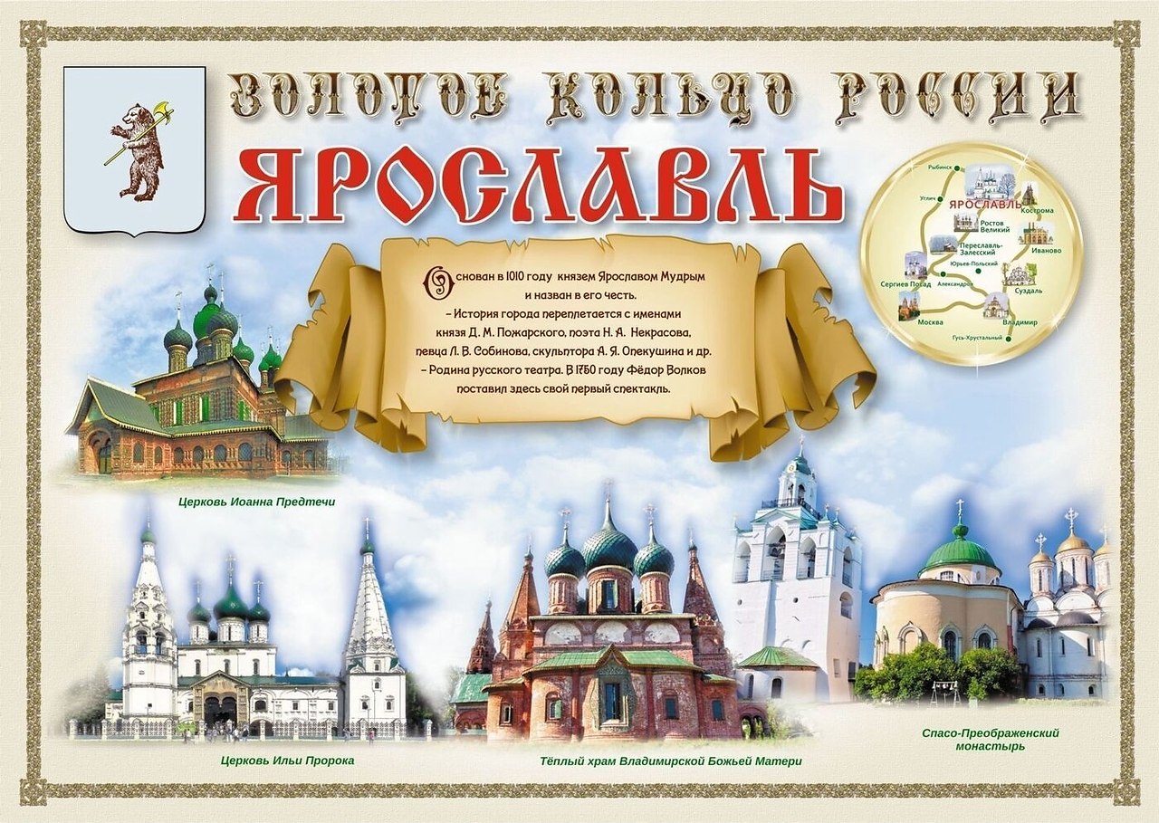 Проект путеводитель по россии