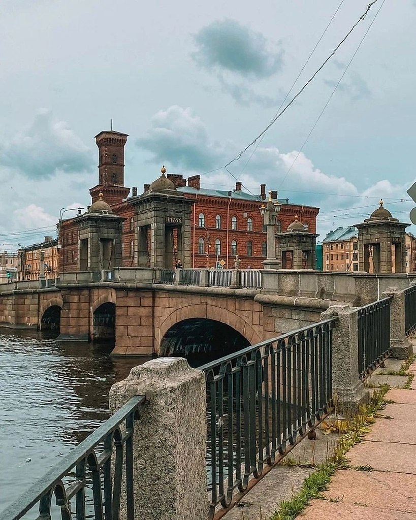 Старо калинкин мост в санкт петербурге фото