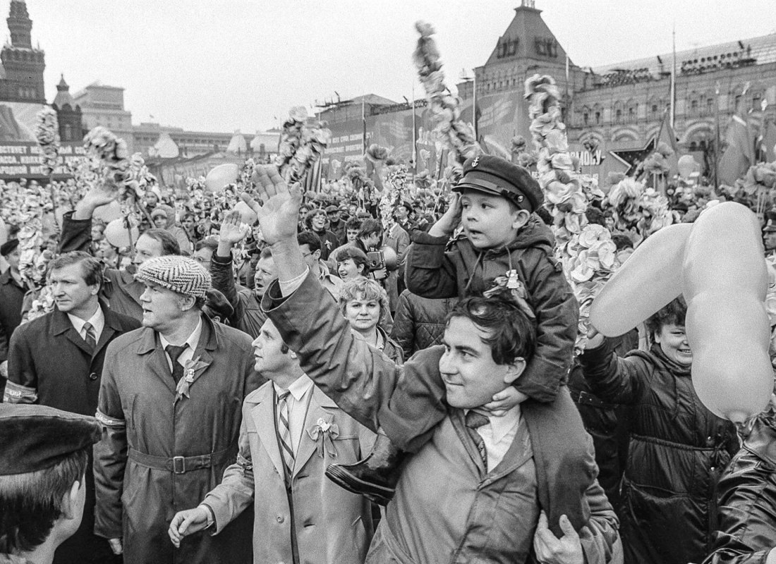 Фото демонстрации 1 мая в ссср москва