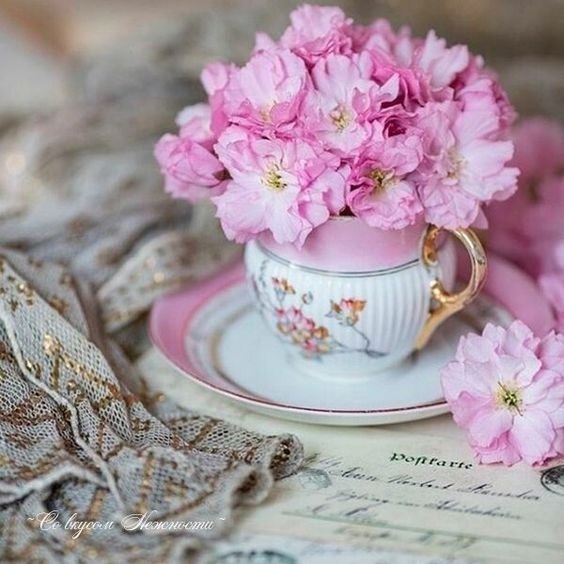 Пусть у каждого будет чашечка Веры...чашечка ... - ПРИКОСНОВЕНИЕ ДУШИ ...