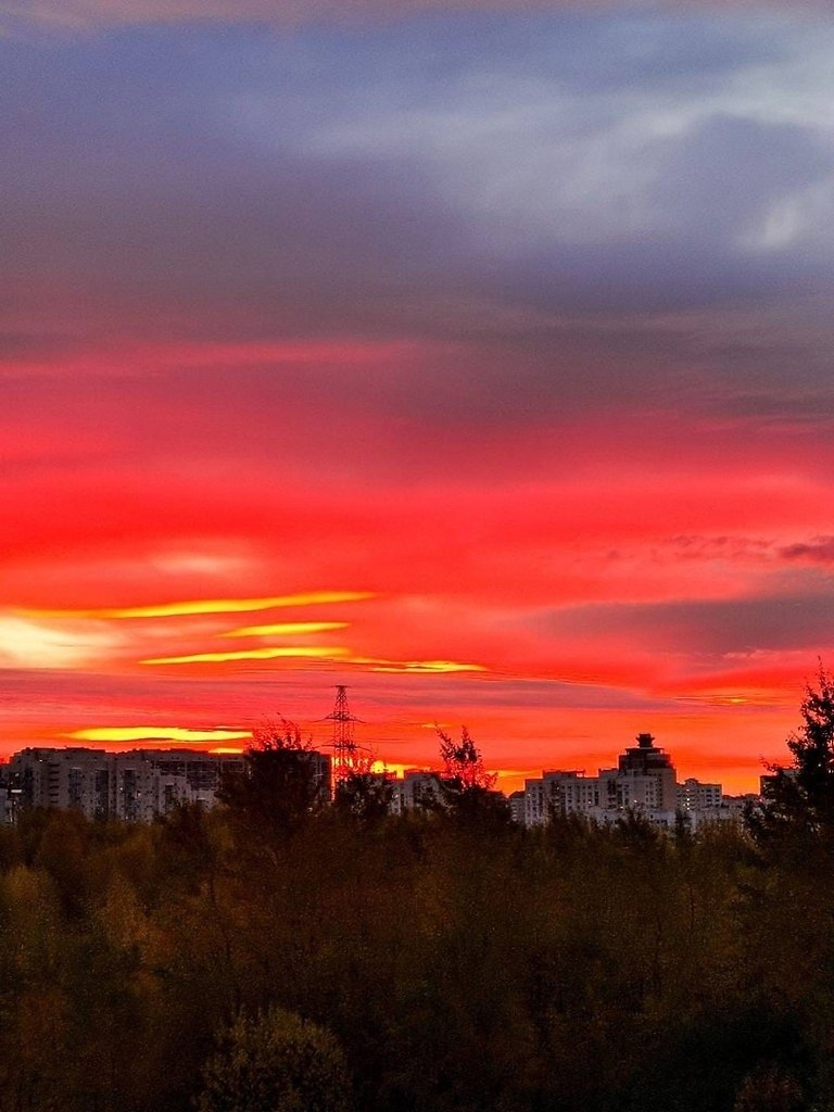 Рассвет в москве сегодня