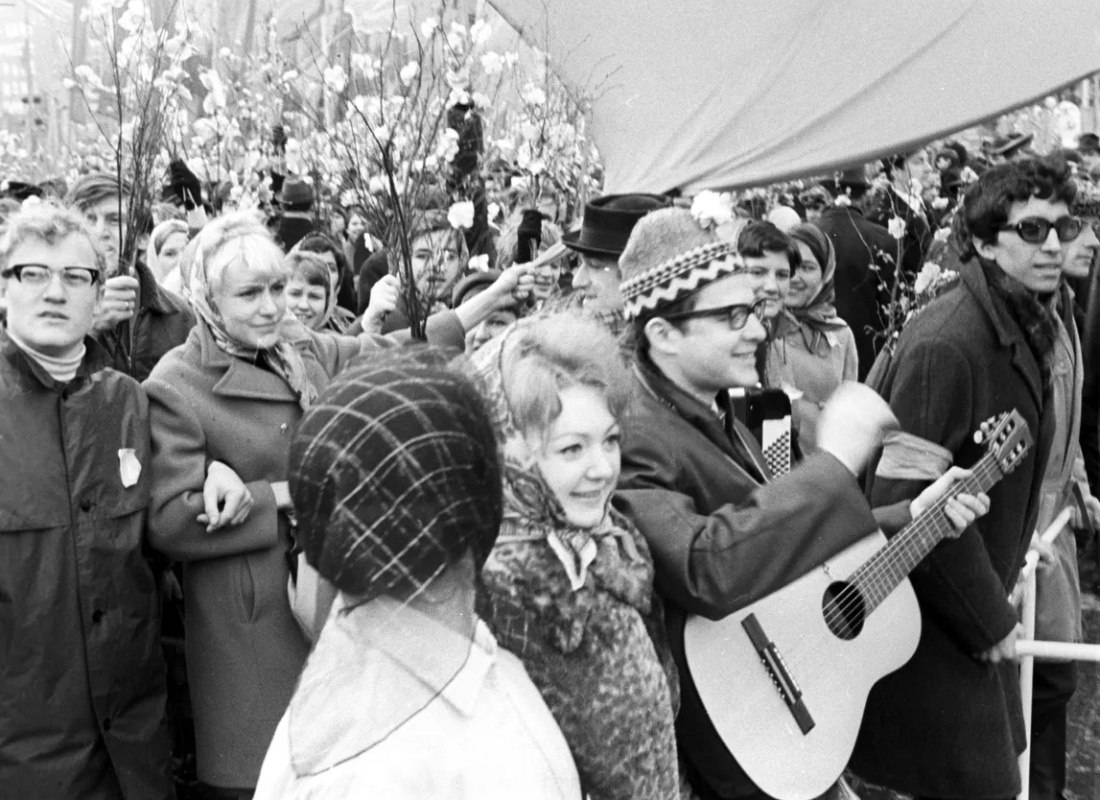 Фото советского первомая