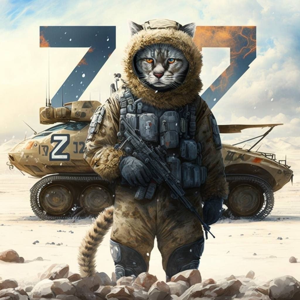 Армия котов арт