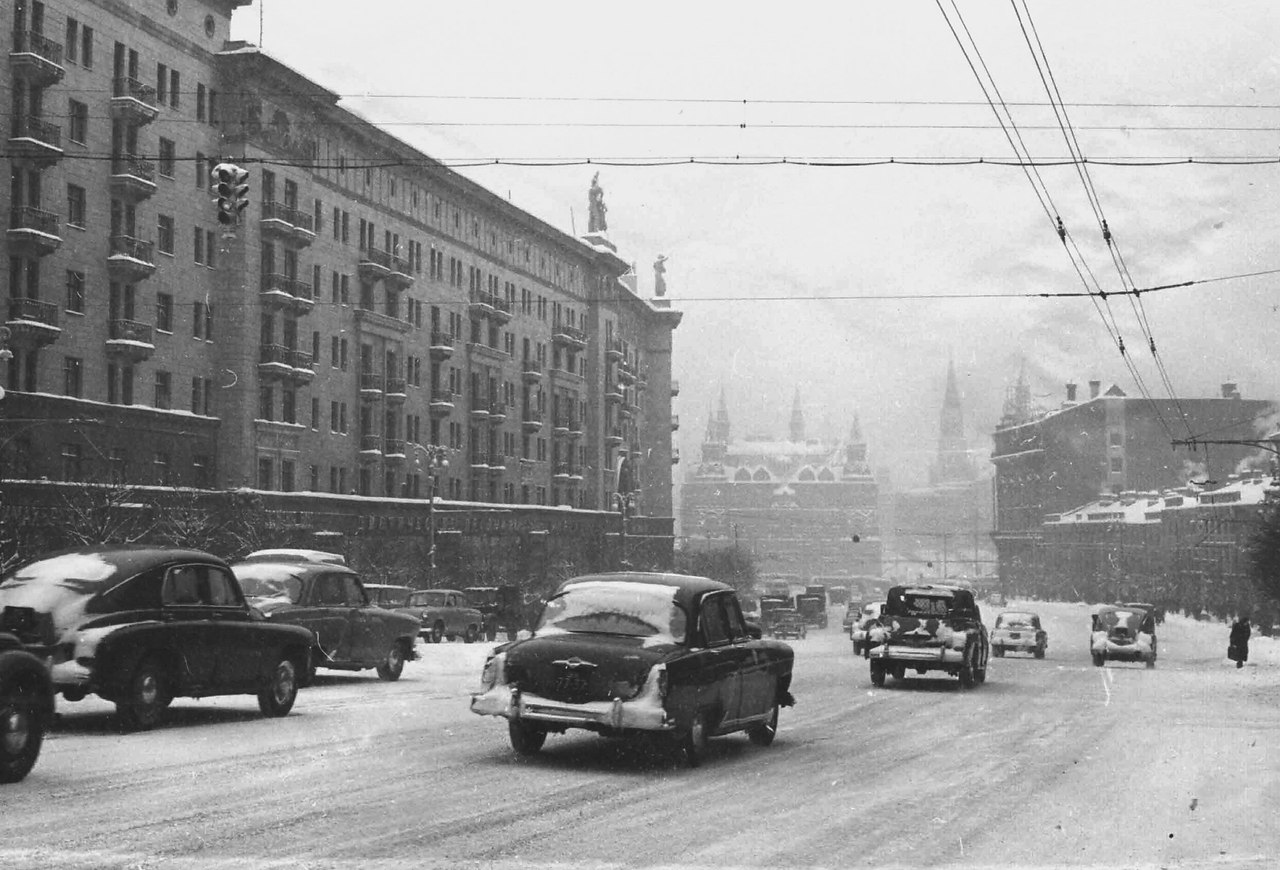 Тверская улица 1960 год