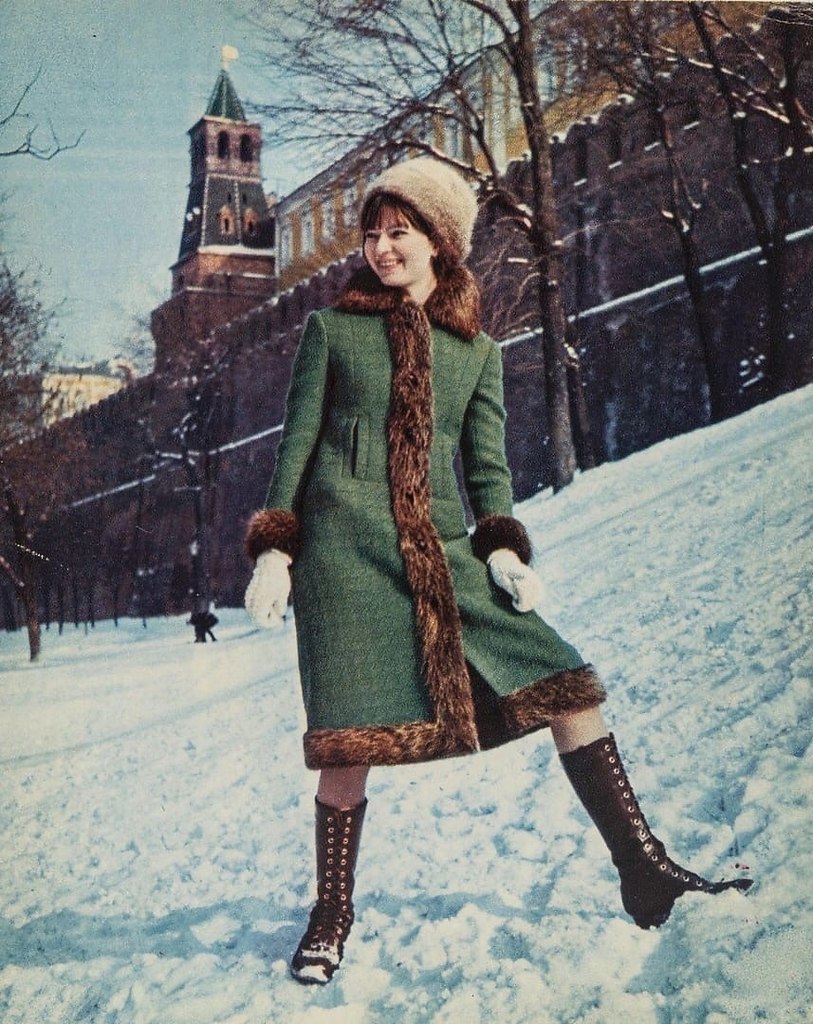 Зимняя одежда 50 годов