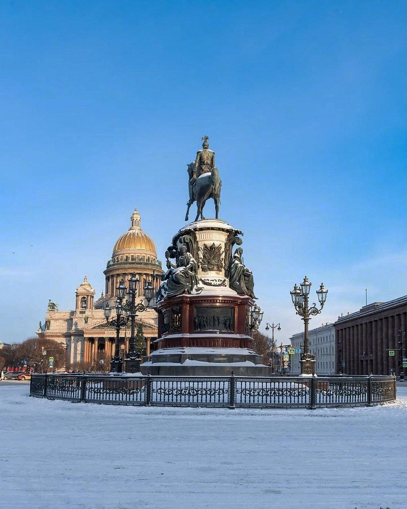 памятник николая i в санкт петербурге