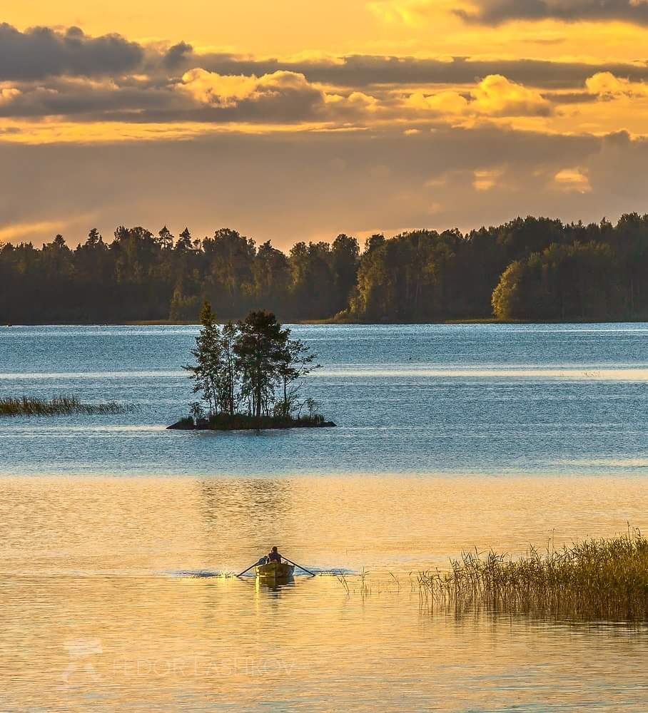 Фото озеро Вуокса зимой