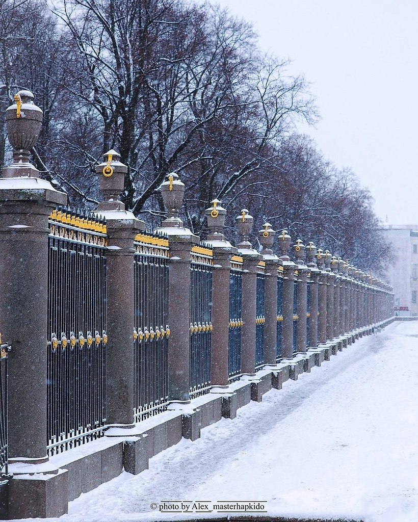 ограда летнего сада в санкт петербурге