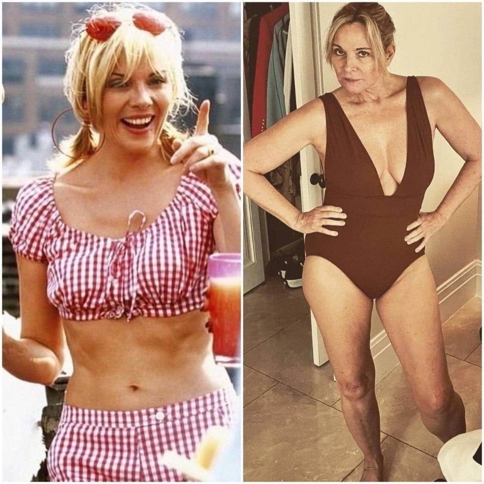 Kim cattrall swimsuit