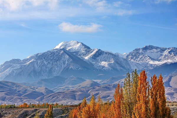 Осень на Иссык Куле