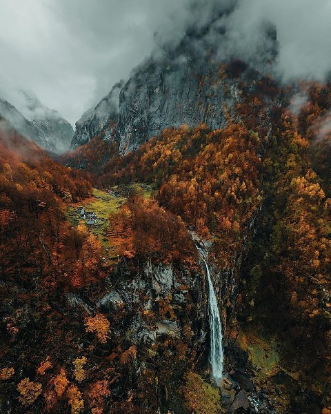 Деревня Фороглио Швейцария