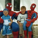 Spidermans &amp; kids    