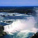 Aerial View of Niagara Falls   