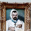 Paul Cezanne Antoine Dominique Sauveur Aubert(born 817 the Artist&#039;s Uncle as a Monk 1886   -. -