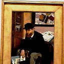 Edgar Degas The Collector of Prints 1866   -. -