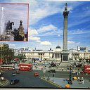 Trafalgar Square-the greatest tourist attraction. -    .   London.Paris.