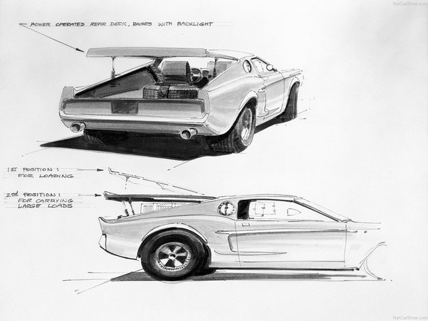 Ford Mustang Mach 1 Concept.  1966   Ford   - Mustang Mach ... - 8