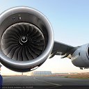 Turbofan AirBas-380 Rolls -Royce    