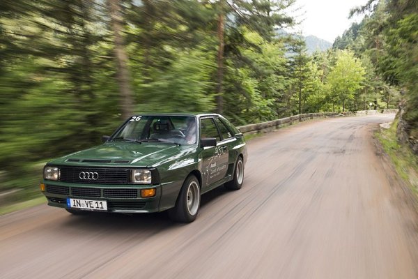 Audi sport quattro. 5 цилиндров, 2,14 литра, турбонаддув KKK (Borgwarner), 450 л.с. (335 кВт) при ... - 8