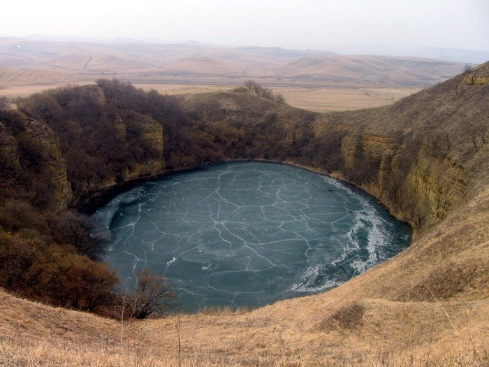 Сухое озеро Кабардино Балкария