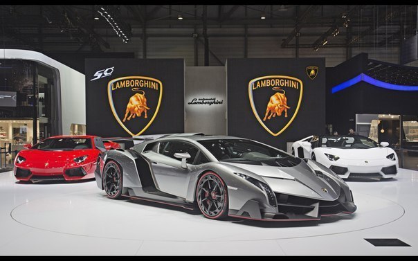 Lamborghini Veneno.  V12   6,5   750 ..    2,8 . ... - 3