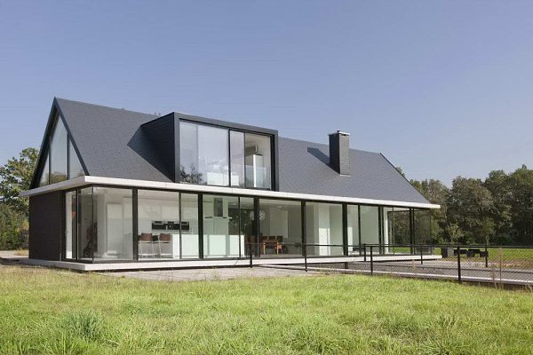 Вилла Гелдроп (Villa Geldrop) в Голландии от Hofman Dujardin Architects