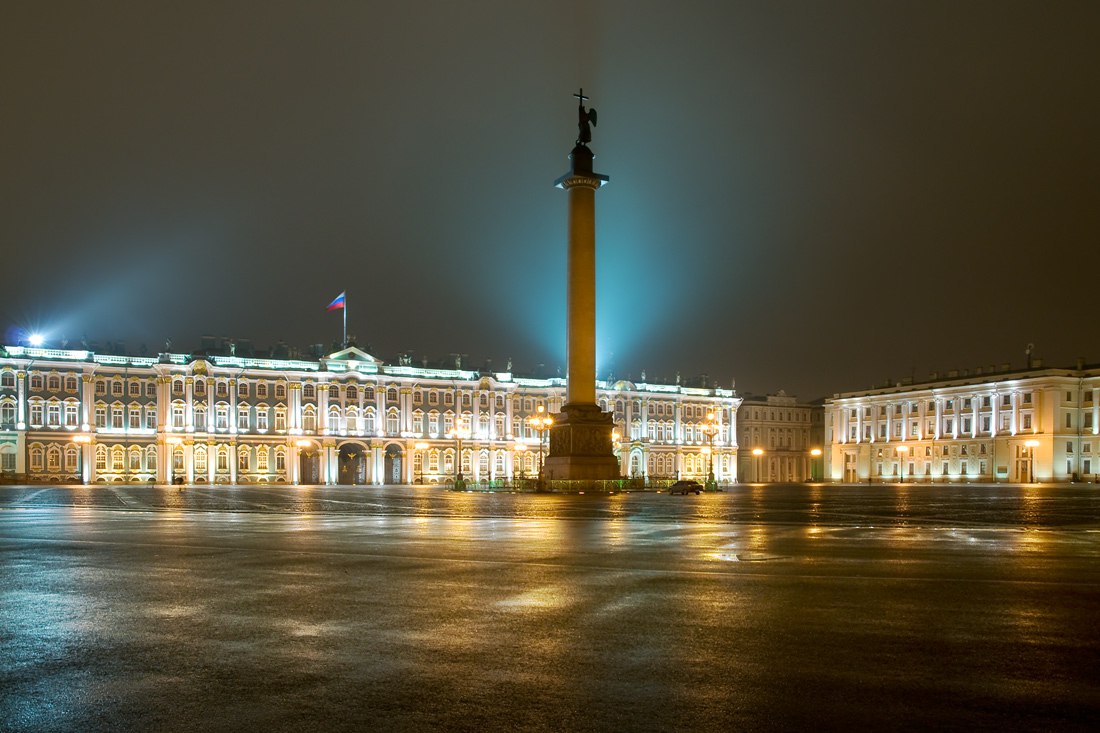 Дворцовая площадь панорама