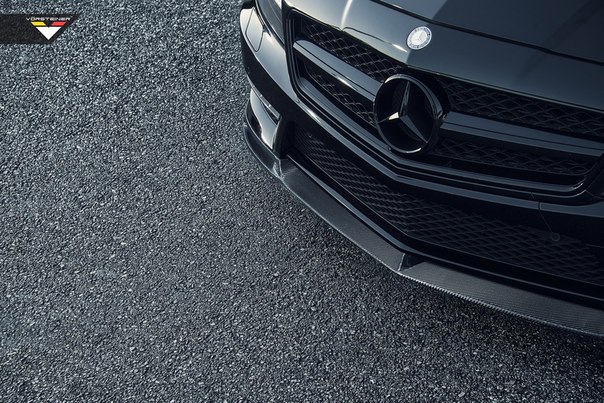 Mercedes-Benz CLS63 AMG Obsidian Black  Vorsteiner.      ... - 3