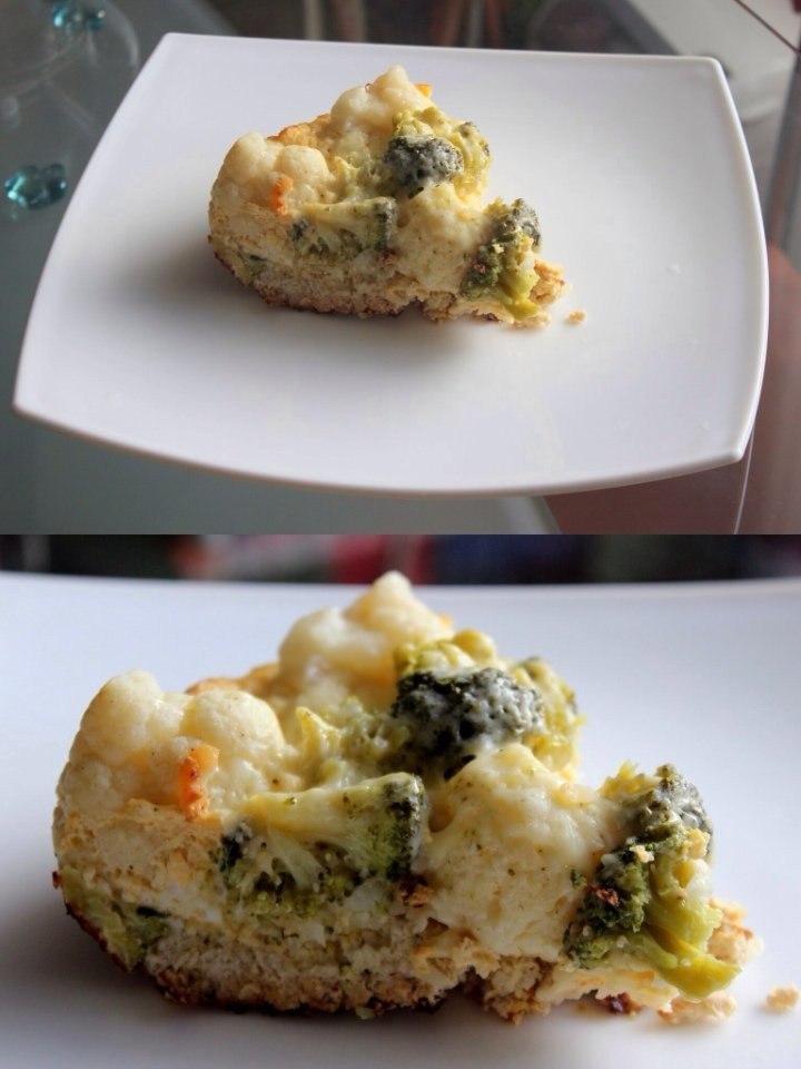 Запеканка из цветной капусты, брокколи и куриной грудки. 100 гр-80ккал - Цветная капуста 400г - ...