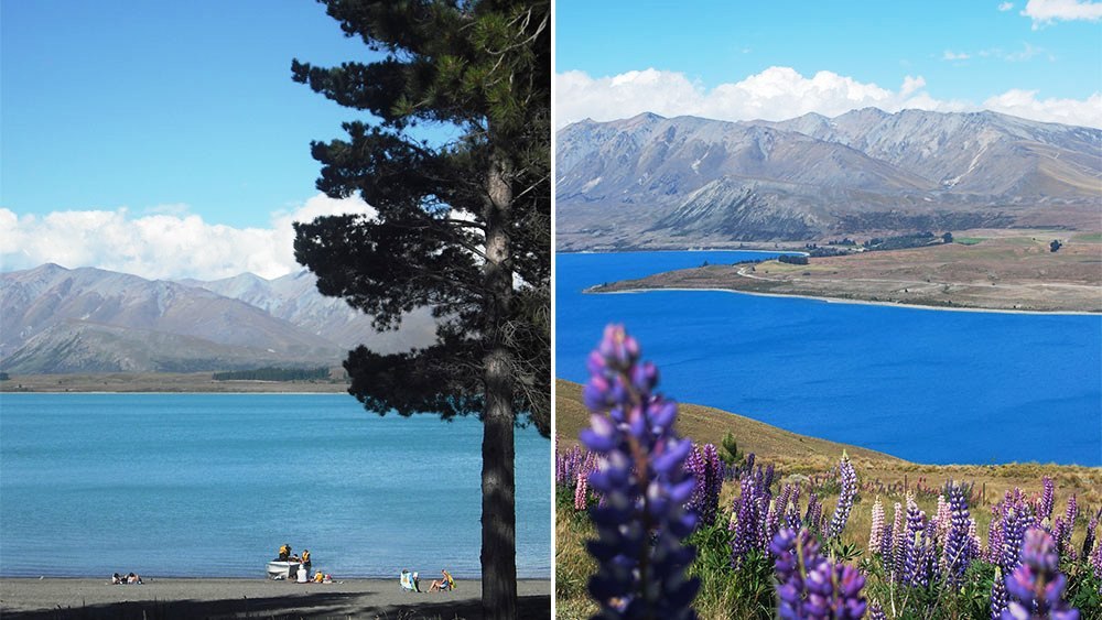        (Lake Tekapo).    (Lake ... - 8