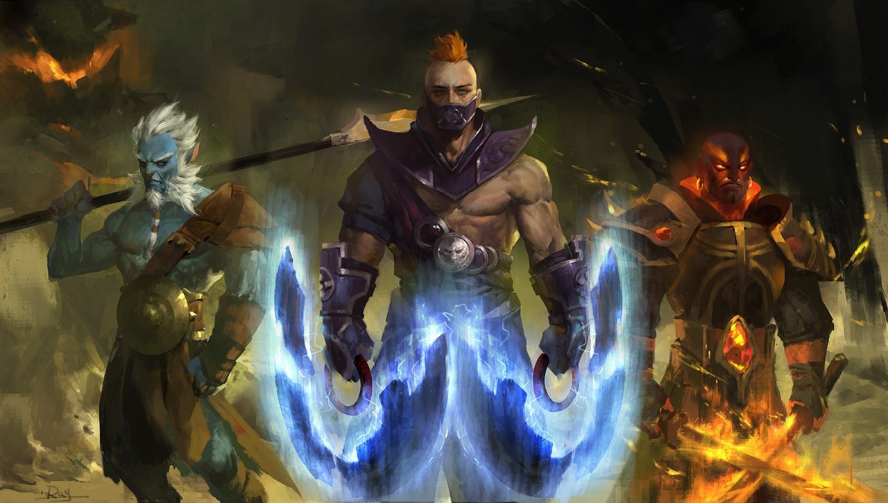 Dota 2: Phantom Lancer, Antimage, Ember Spirit