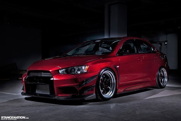 Mitsubishi Lancer Evolution X.