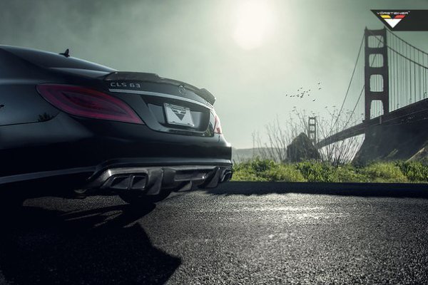 Mercedes-Benz CLS63 AMG Obsidian Black  Vorsteiner.      ... - 4