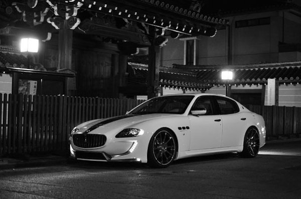 Maserati Quattroporte белый диски