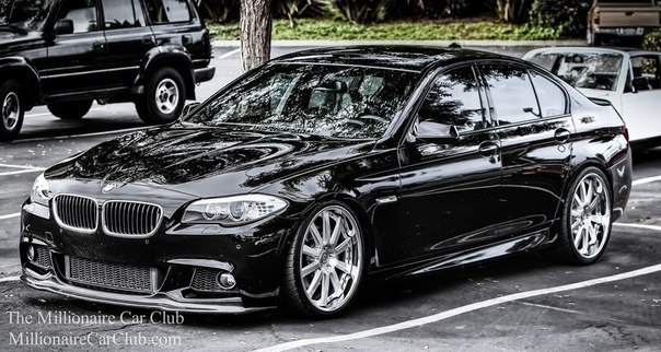 BMW 550i on HRE Wheels