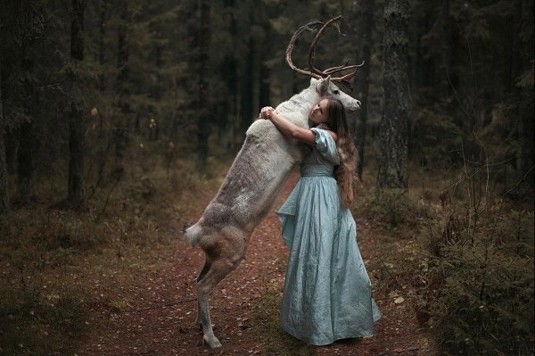 Суровый русский фотограф и бесстрашные модели. Кажется, что это фотошоп, но Катерина Плотникова, как ...