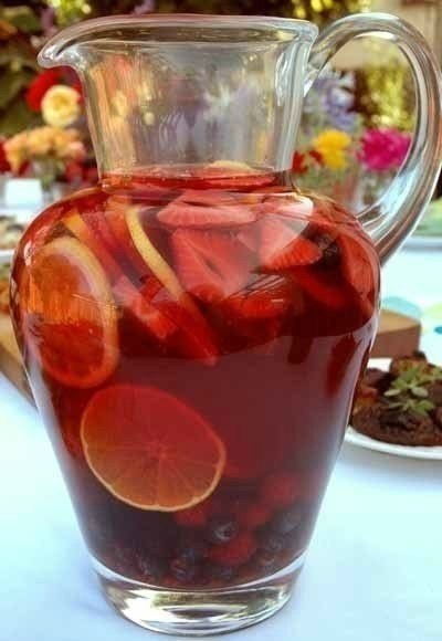 Сангрия (Sangria). В Испании это один из самых популярный напитков. И правильно приготовленная ...