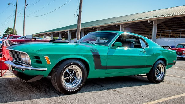 Ford Mustang Boss 302, 1970.