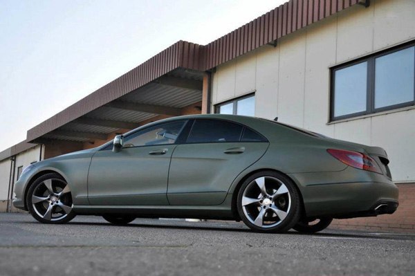 Mercedes Benz CLS Р·РµР»РµРЅС‹Р№