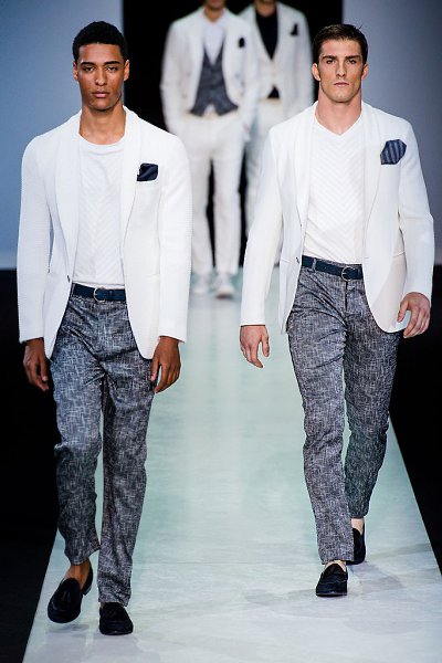 Giorgio Armani.MENSWEAR, ÌÈËÀÍÊÎËËÅÊÖÈß ÂÅÑÍÀ-ËÅÒÎ 2014 - 17