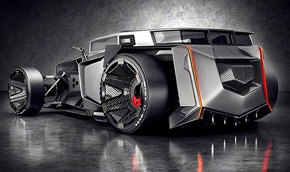 Lamborghini Rat Rod Concept.    -    Lamborghini,   ... - 4