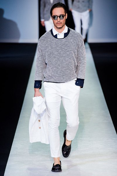 Giorgio Armani.MENSWEAR, ÌÈËÀÍÊÎËËÅÊÖÈß ÂÅÑÍÀ-ËÅÒÎ 2014 - 18