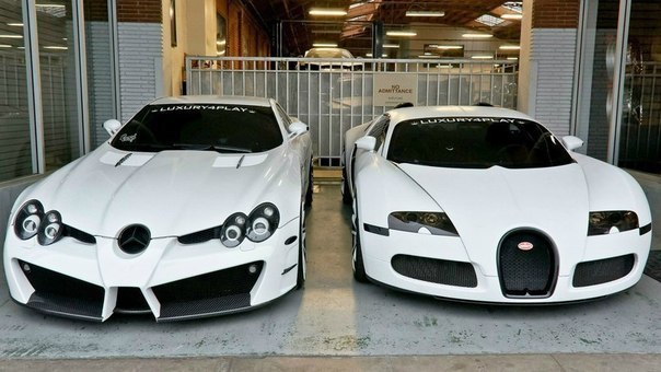 Mercedes-Benz McLaren SLR 777 vs. Bugatti Veyron