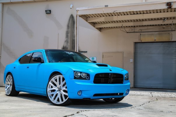 Dodge Charger on Forgiato Dito Wheels.